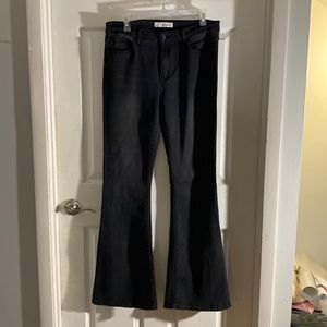 KanCan black flare jeans